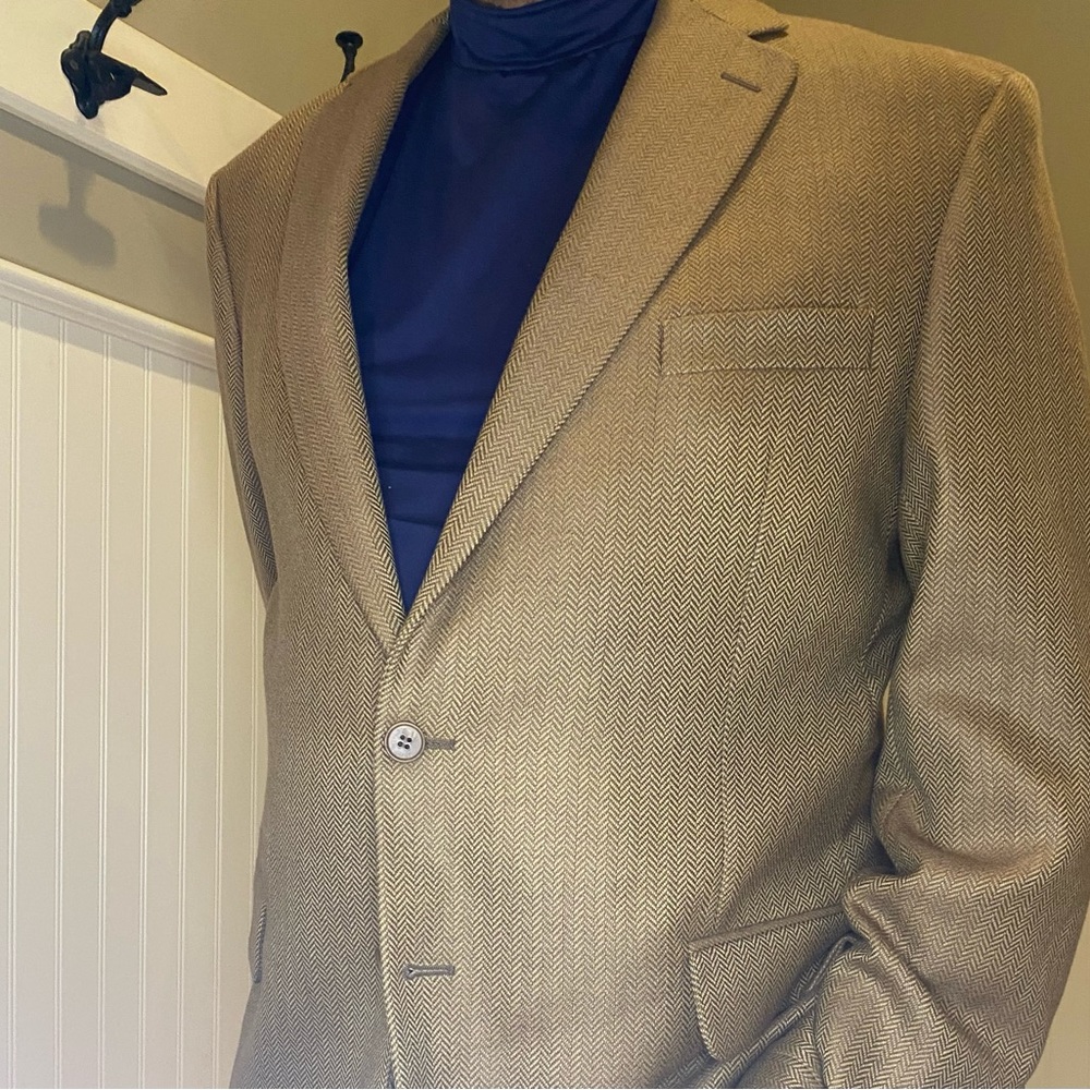 Herringbone Men’s Suit Jacket